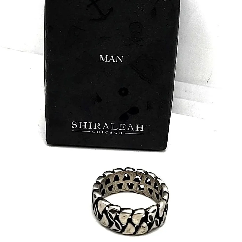 Shiraleah Man - Thornton Tire Mark Ring / Size 9 New
